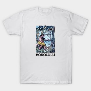 1915 Mid Pacific Carnival, Honolulu Hawaii T-Shirt